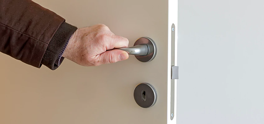 Restroom Locks Privacy Bolt Installation in Rancho Cordova, California
